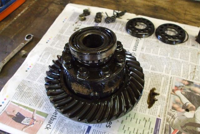 Suzuki Club UK - SCUK - Welded rear diff