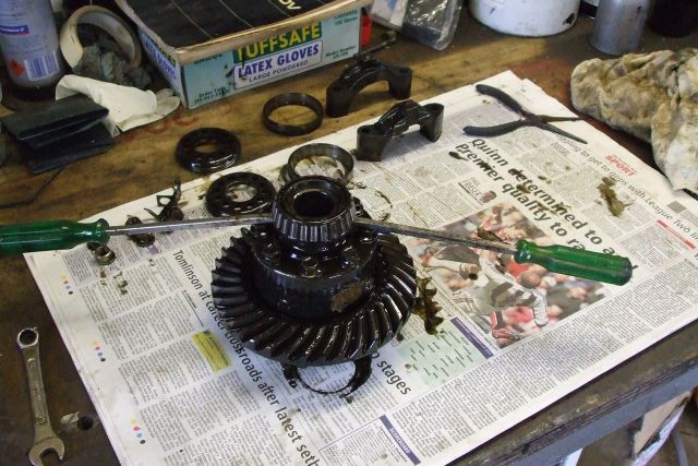 Suzuki Club UK - SCUK - Welded rear diff